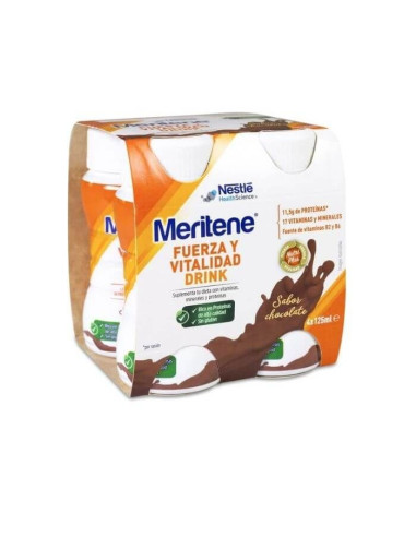 MERITENE ACTIV CHOCOLATE 4 X 125 ML