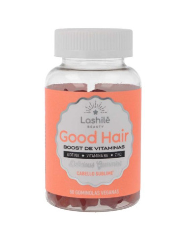 GOOD HAIR 60 GOMINOLAS LASHILE SABOR TUTTI FRUTTI