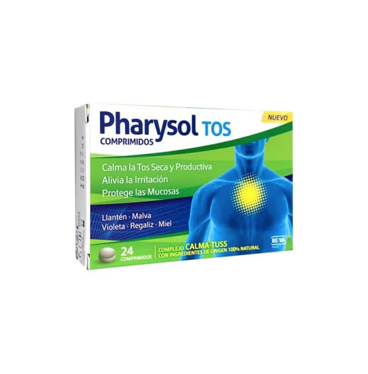 PHARYSOL TOS COMPRIMIDOS 24 U