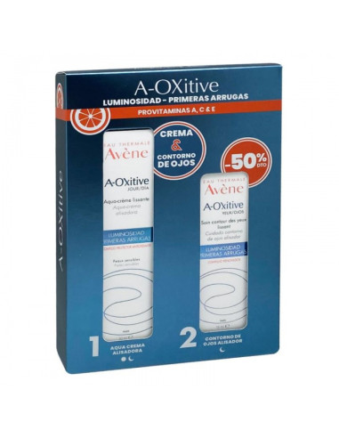AVENE A-OXITIVE PACK AQUA-CREMA DIA 30ML + CONTORNO 15ML