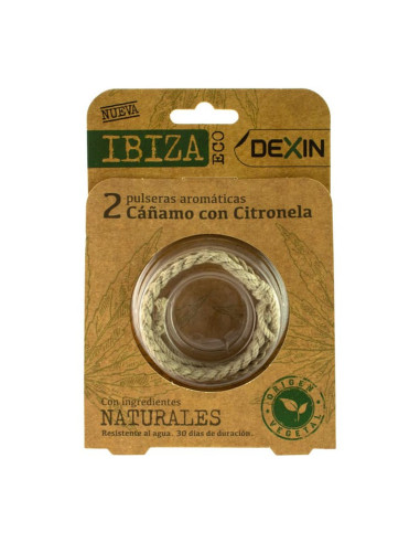 DEXIN PULSERA REPELENTE ECO IBIZA 2U