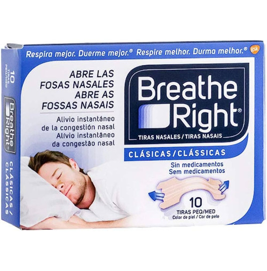 BREATHE RIGHT TIRA NASAL...