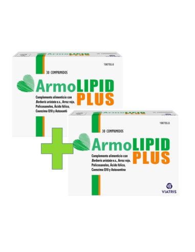 ARMOLIPID PLUS 2 ENVASES 30 COMPRIMIDOS