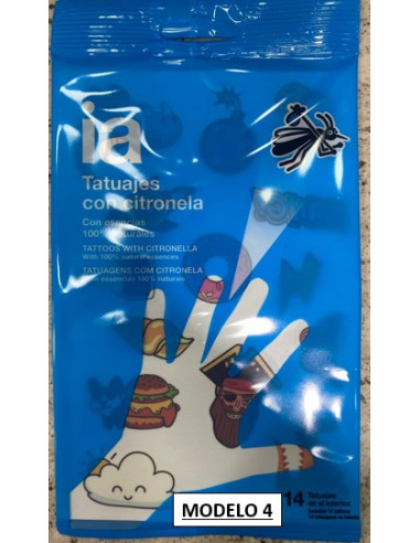 IA TATUAJES CON CITRONELA 14 UNIDADES