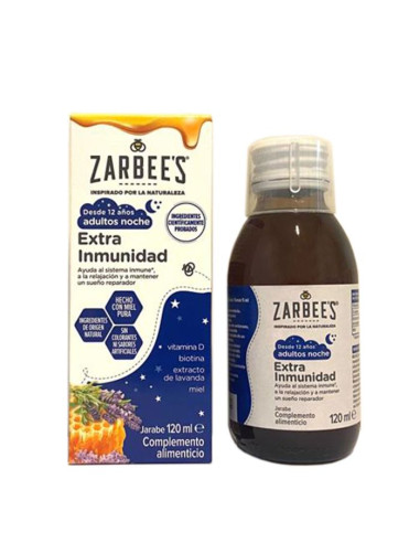 ZARBEE´S ADULTOS NOCHE INMUNIDAD JARABE 1 ENVASE 120 ML