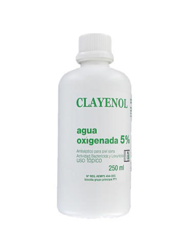 AGUA OXIGENADA CLAYENOL 5,1% 1 FRASCO 250 ML