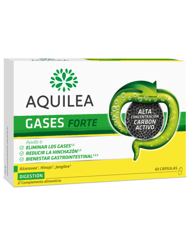 AQUILEA GASES FORTE 60 CAPSULAS