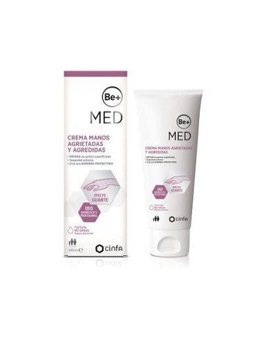 BE+ MED CREMA DE MANOS AGRIETADAS Y AGREDIDAS 1 TUBO 50 ML