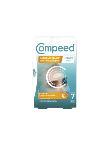 COMPEED ANTI-GRANOS LIMPIADOR TRIPLE ACCION 7 UNIDADES