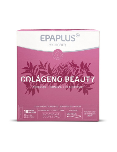 EPAPLUS SKINCARE COLAGENO BEAUTY 10 VIALES 25 ML SABOR MARACUYA COLAG FACIAL