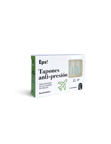 EPS! TAPONES ANTI-PRESION 2 U TALLA L