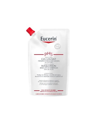 EUCERIN PH5 GEL DE BAÑO RECARGA 750 ML