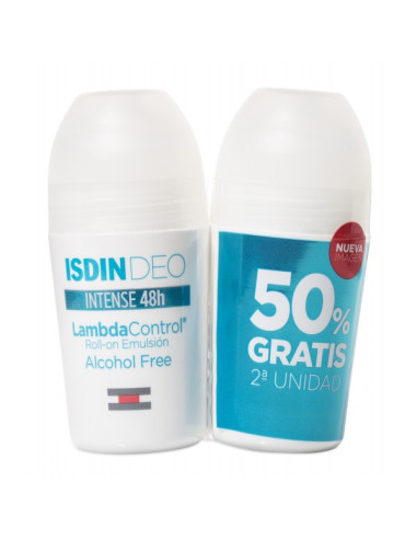 ISDIN DEO LAMBDA CONTROL ROLL-ON EMULSIÓN 2X50ML