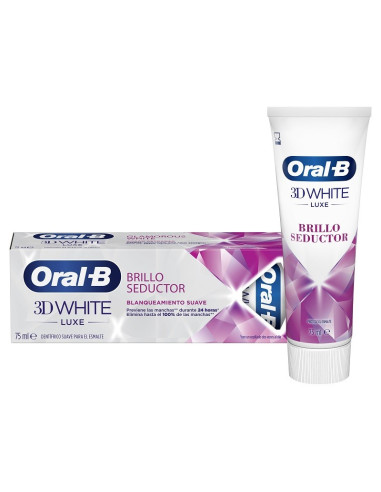 ORAL B BLANQUEADORA 3DWHITE BRILLO SEDUCTOR 75 ML