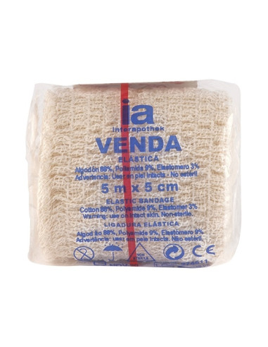 INTERAPOTHEK VENDA ELASTICA 5M X 5CM