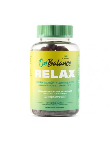 AQUILEA ONBALANCE RELAX 60 GOMINOLAS SABOR FRUTOS DEL BOSQUE