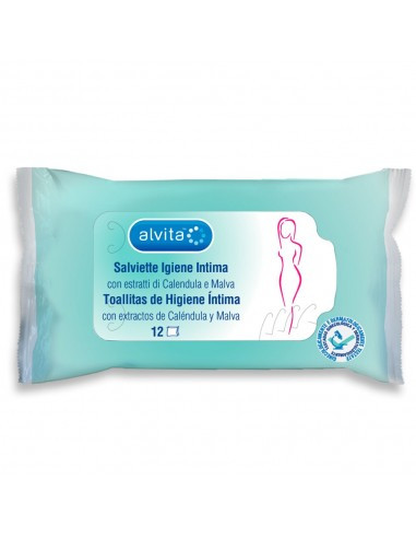 ALVITA TOALLITAS INTIMAS 12 UNIDADES