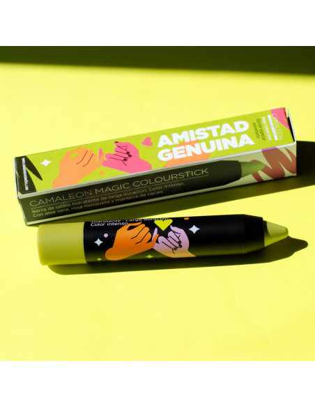 CAMALEON MAGIC COLOUR STICK LABIAL 1 ENVASE 4 G COLOR LIMA