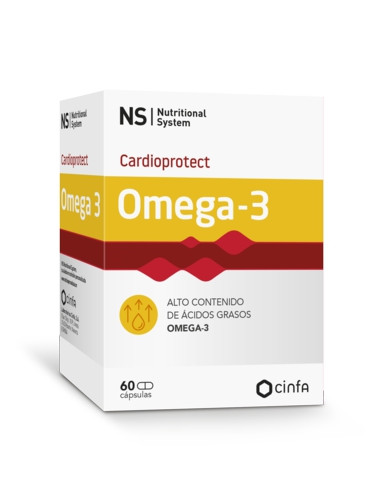 NS CARDIOPROTECT OMEGA-3 60 CAPSULAS