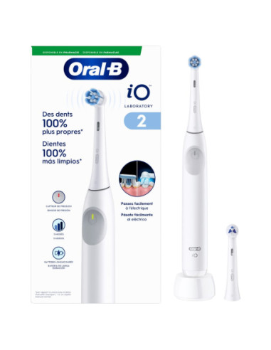 ORAL-B CEPILLO ELECTRICO IO.2 - COLOR BLANCO