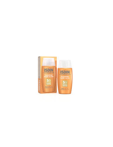 ISDIN SPF 50+ FUSION WATER MAGIC GLOW 50 ML