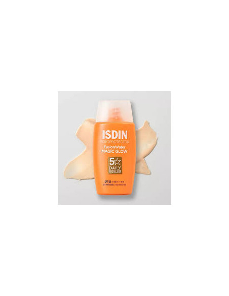 ISDIN SPF 50+ FUSION WATER MAGIC GLOW 50 ML