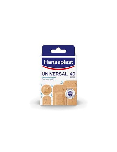 HANSAPLAST UNIVERSAL APOSITO ADHESIVO SURTIDO 40 U