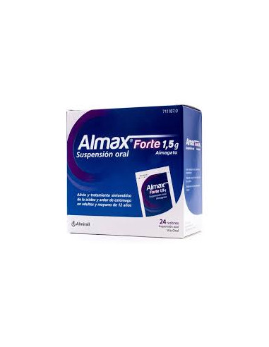 ALMAX FORTE 1.5 G 24 SOBRES SUSPENSION ORALCELIACOS