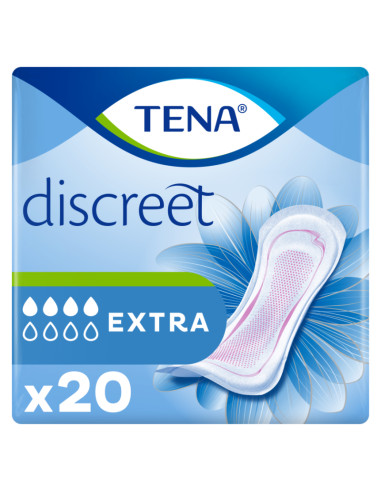 TENA LADY DISCREET COMPRESA+ EXTRA 20 U
