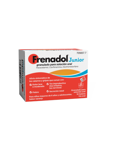 FRENADOL JUNIOR 10 SOBRES