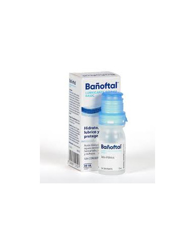 BAÑOFTAL LUBRICANTE OCULAR BASIC 1 FRASCO 10 ML