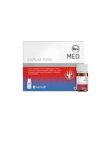 BE+ MED CAPILAR TOTAL 30 VIALES 10 ML