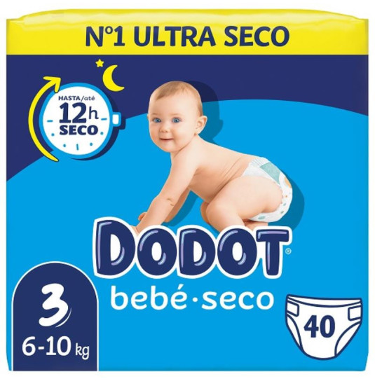 DODOT PAÑAL T3 (6-10K) 40 U