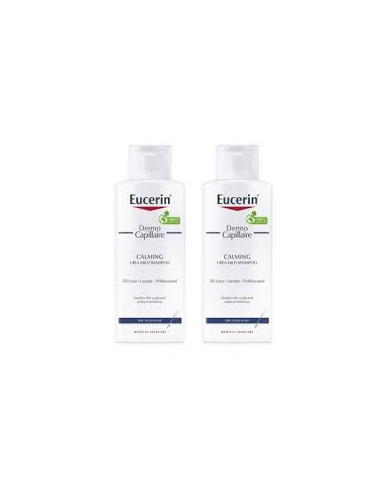 EUCERIN CHAMPU CALMANTE UREA 250 ML+ 250 ML
