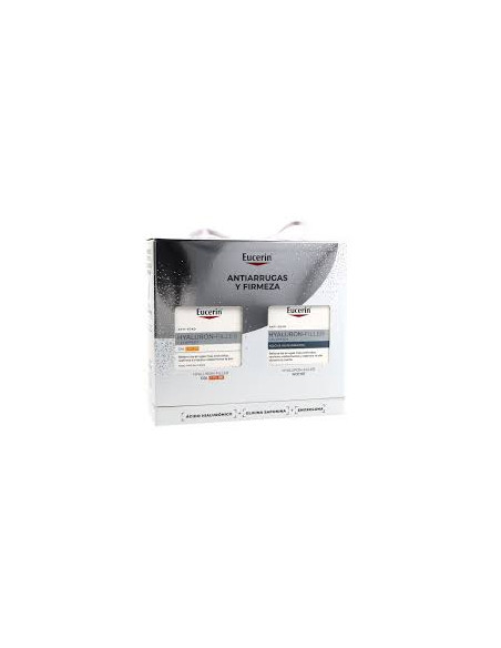 EUCERIN COFRE HYALURON-FILLER 3 EFFECT DIA FPS 30 + CREMA DE NOCHE REAFIRMANTE 3 EFFECT