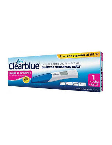 CLEARBLUE DIGITAL PRUEBA DE EMBARAZO SEMANAS...