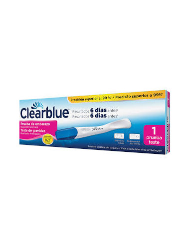 CLEARBLUE PRUEBA EMBARAZO 6 DIAS
