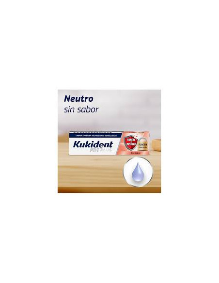 KUKIDENT PRO PLUS FIRMEZA SIN SABOR 47 G