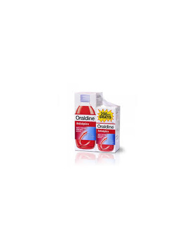 ORALDINE ANTISEPTICO PACK 400 ML+200 ML