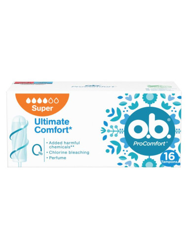 OB TAMPONES PROCOMFORT  16 TAMPONES SUPER