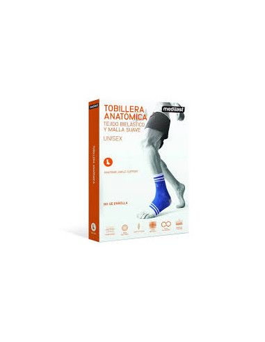MEDILAST TOBILLERA ANATOMICA 1 UNIDAD TALLA S