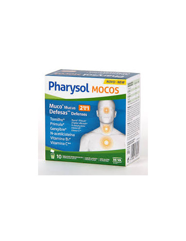 PHARYSOLMOCOS 10 SOBRES EFERVESCENTES