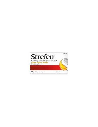 STREFEN 8.75 MG MIEL Y LIMON 16 PASTILLAS PARA...