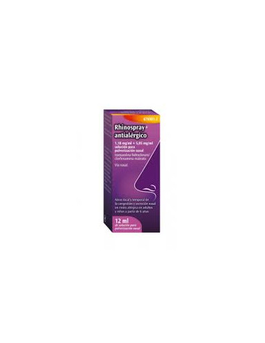 RHINOSPRAY ANTIALERGICO NEBULIZADOR NASAL 12 ML