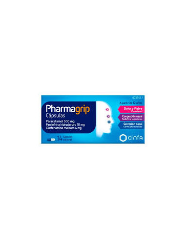 PHARMAGRIP 14 CAPSULAS
