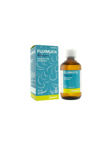 FLUIMUCIL 40 MG/ML SOLUCION ORAL 200 ML