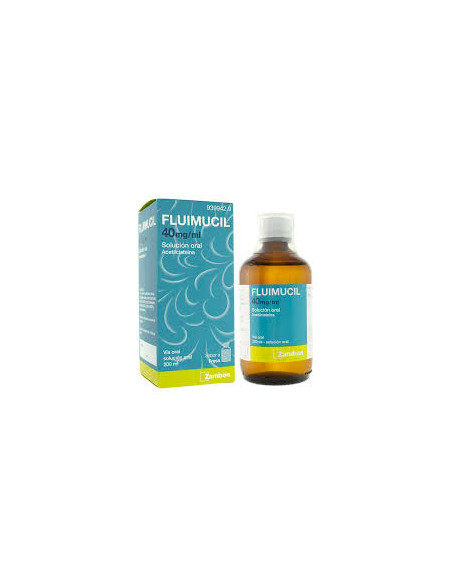 FLUIMUCIL 40 MG/ML SOLUCION ORAL 200 ML
