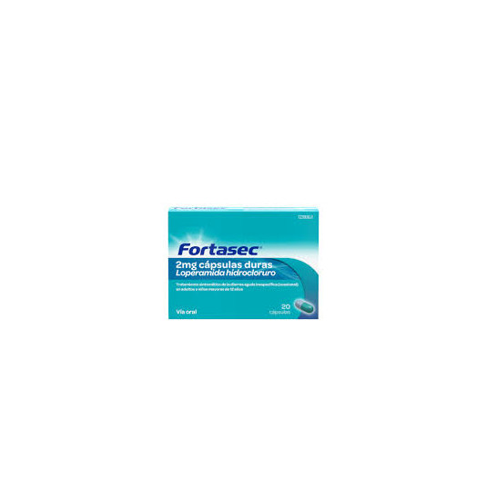 FORTASEC 2 MG 20 CAPSULAS