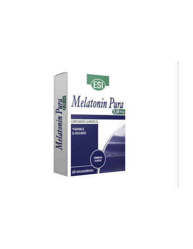 MELATONIN PURA 1.9 MG 60 TABLETAS MELATONINA