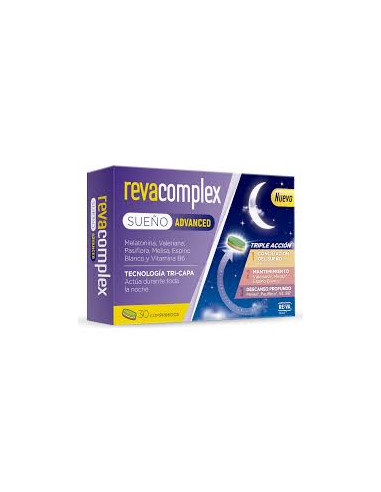 REVACOMPLEX 30 COMPRIMIDOS TRICAPA MELATONINA...